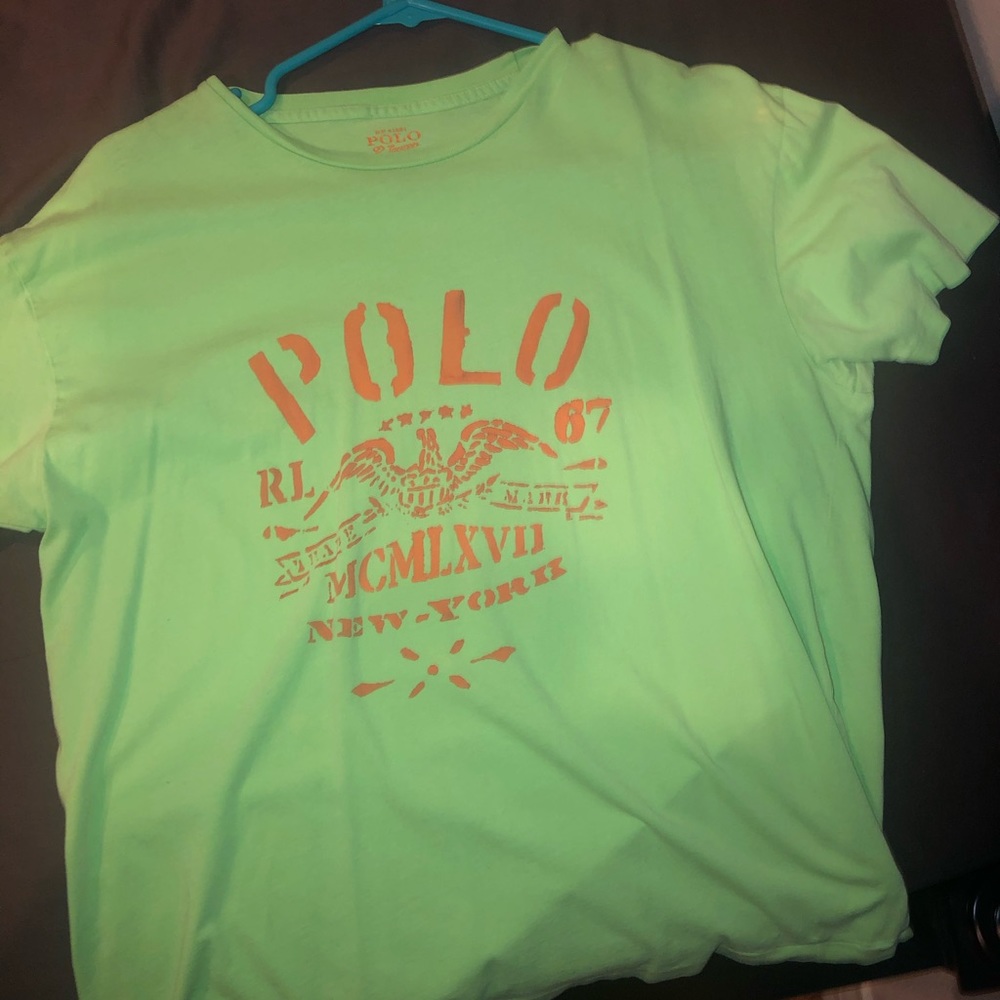 green ralph lauren T-shirt